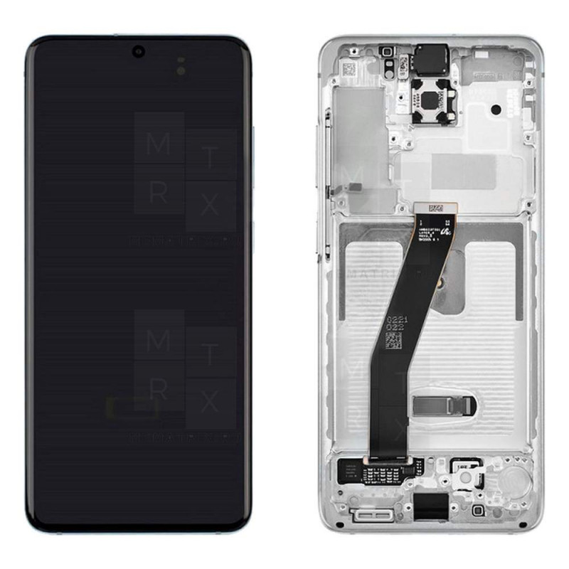 Samsung S20 (G980F) тачскрин + экран (модуль) Серый OR