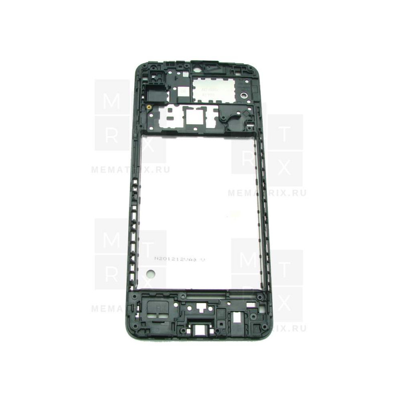 Рамка дисплея для Samsung Galaxy A12, A12 Nacho (A125F, A127F) Черный