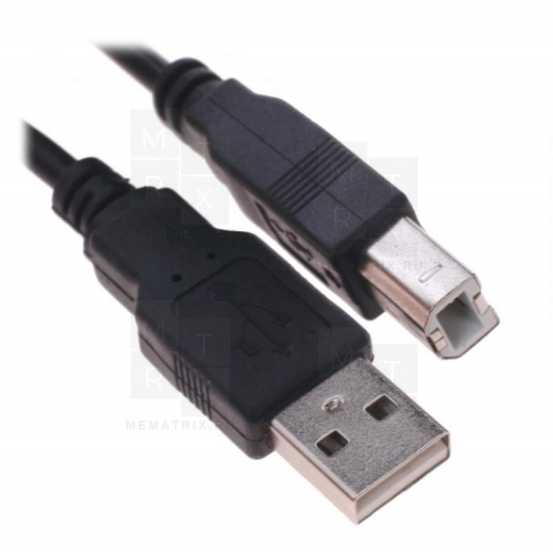 Кабель соединительный USB 2.0 A - USB 2.0 B 1,8м