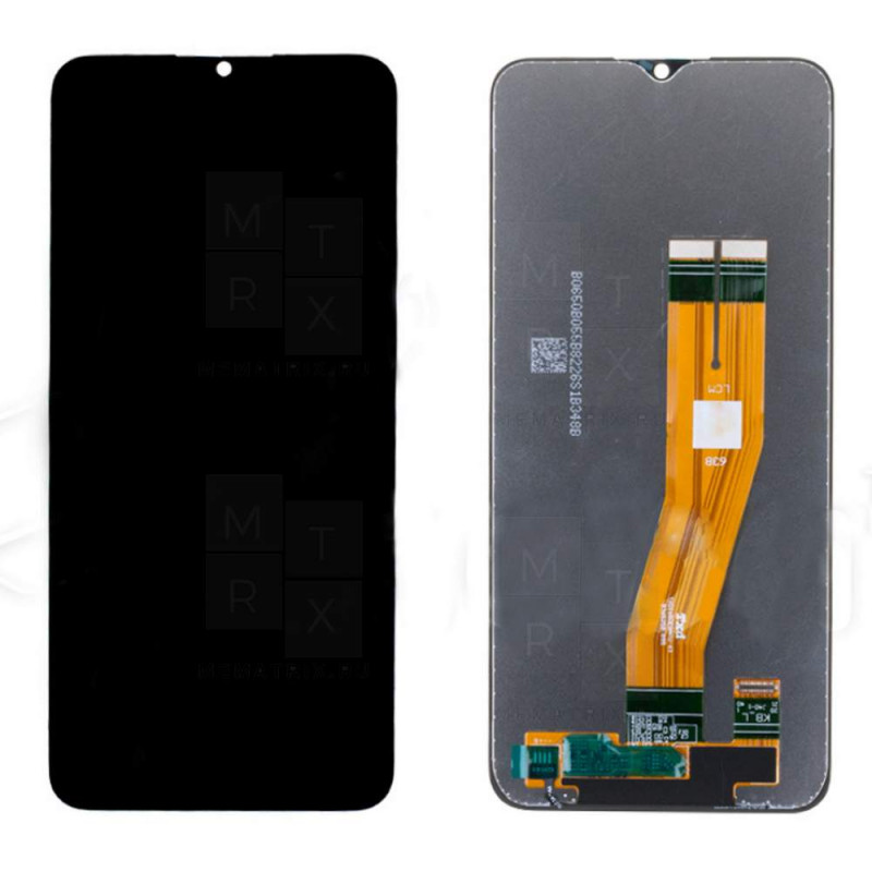 Samsung A03 (A035F) тачскрин + экран (модуль) черный
