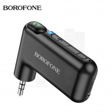 Aвтомобильный AUX-адаптер Borofone BC35 (Bluetooth) Черный
