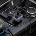 Автомобильное зарядное устройство USB, Type-C Borofone BC38 (20W, QC3.0, PD, FM модулятор) Черный