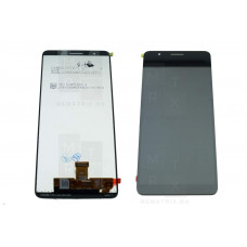 Samsung A01 Core (A013F) тачскрин + экран (модуль) черный OR с рамкой
