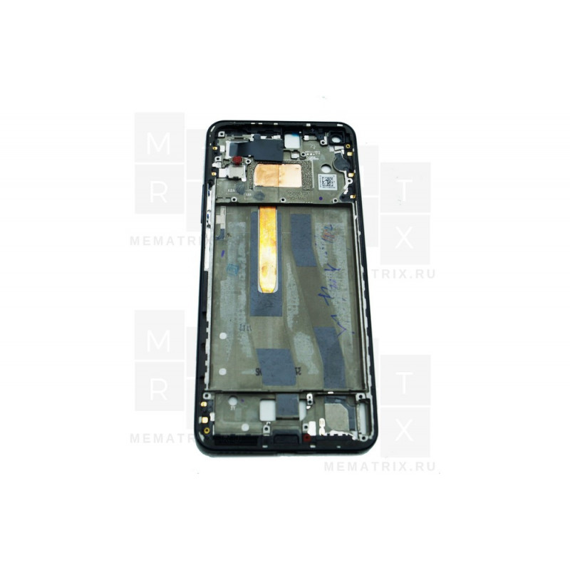 Рамка дисплея для Xiaomi 11 Lite 5G NE, Mi 11 Lite 4G, 5G Черная