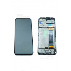 Samsung A23 (A235F) тачскрин + экран (модуль) черный OR с рамкой