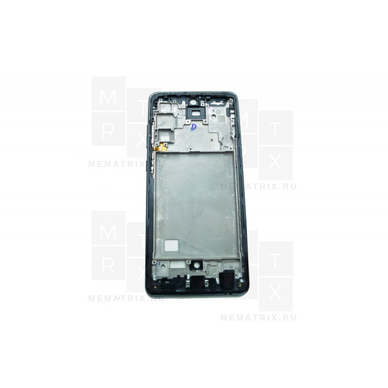 Рамка дисплея для Samsung A72 (A725F) Черная