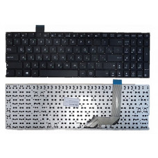 Клавиатура для ноутбука Asus X542, A542, K542 черная без рамки