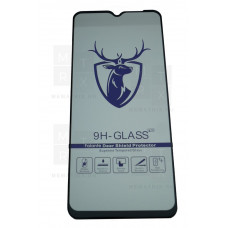 Защитное стекло (Премиум) для Samsung Galaxy A03s A037F Черное