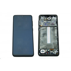 Samsung A33 5G (A336B) тачскрин + экран (модуль) черный OR с рамкой