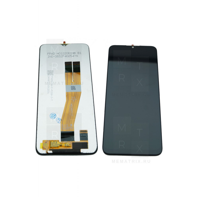 Samsung A03 (A035F) тачскрин + экран (модуль) черный OR