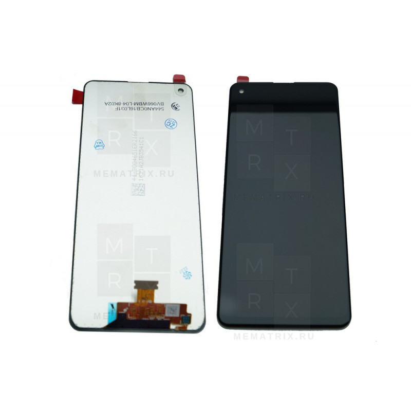 Samsung Galaxy A21s (A217) тачскрин + экран (модуль) черный OR