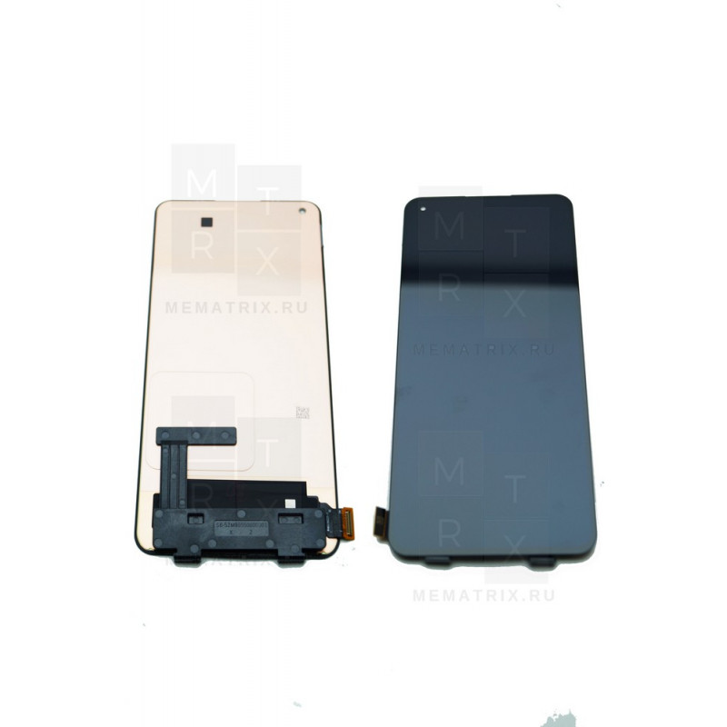 Xiaomi Mi 11 Lite, 11 Lite 5G (M2101K9AG, M2101K9G) тачскрин + экран (модуль) черный Amoled