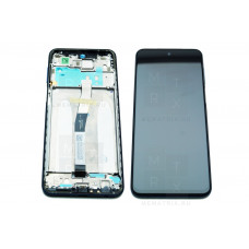 Xiaomi Redmi Note 9S, Note 9 Pro (M2003J6A1G) тачскрин + экран (модуль) серый OR с рамкой