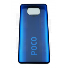 Задняя крышка для Xiaomi Poco X3 NFC, X3 Pro Синий