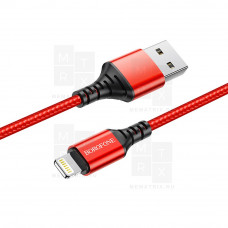 Кабель USB - Lightning (для iPhone) Borofone BX54 Красный