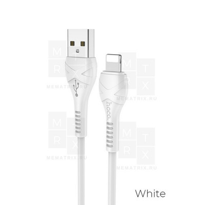 Кабель USB - Lightning (для iPhone) Hoco X37 Белый