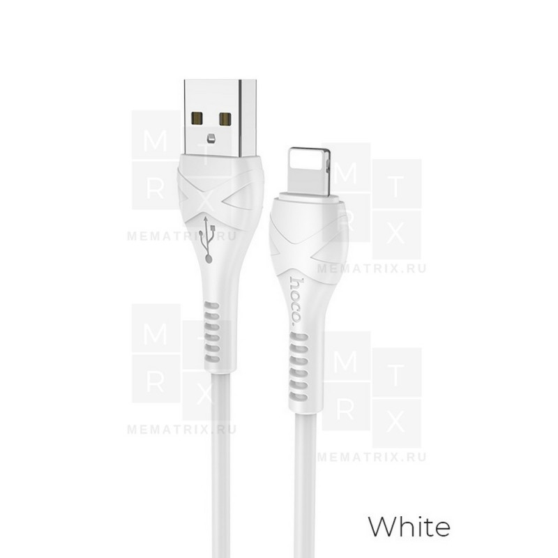 Кабель USB - Lightning (для iPhone) Hoco X37 Белый