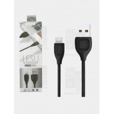 Кабель USB - Lightning (для iPhone) Remax RC-050i Черный