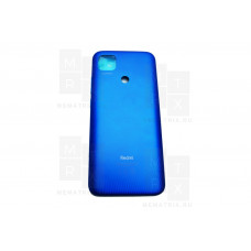 Задняя крышка для Xiaomi Redmi 9C Синий Премиум