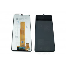 Samsung A12 Nacho (A127F) тачскрин + экран (модуль) черный OR