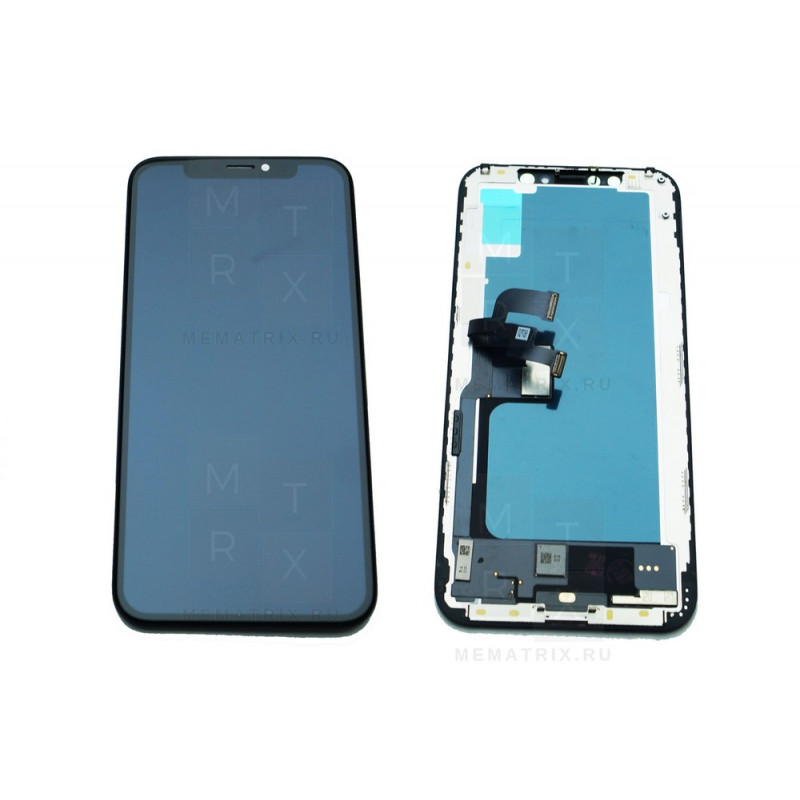 iPhone Xs тачскрин + экран (модуль) черный In-Cell