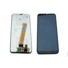 Samsung Galaxy A01, M01 (A015F, M015F) тачскрин + экран (модуль) черный (Узкий коннектор) OR