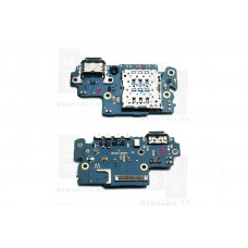 Нижняя плата (шлейф), разъем зарядки для Samsung Galaxy A53 5G (A536B) плата на системный разъем, микрофон Премиум