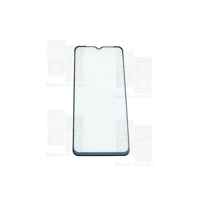 Защитное стекло (Премиум) для OPPO A15, A15s, A16, A16s Черное