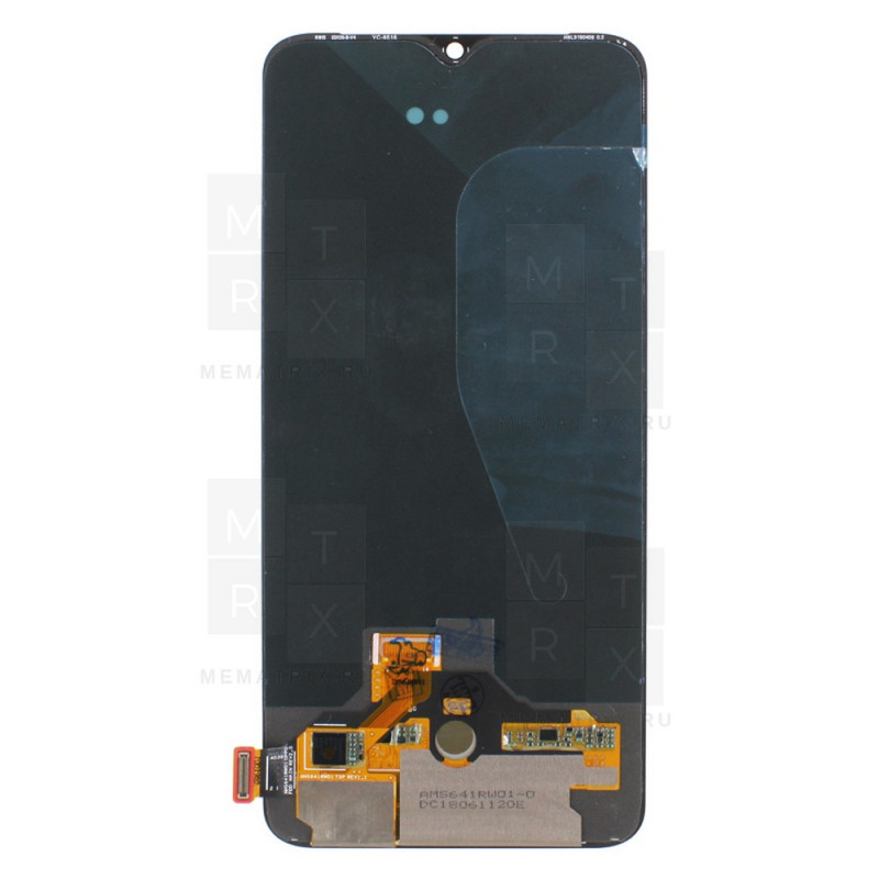 OnePlus 7 (GM1900) тачскрин + экран модуль черный Amoled