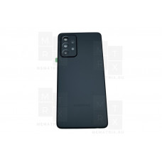 Задняя крышка для Samsung Galaxy A52, A52 5G, A52s 5G (A525F, A526B, A528B) Черный - Премиум