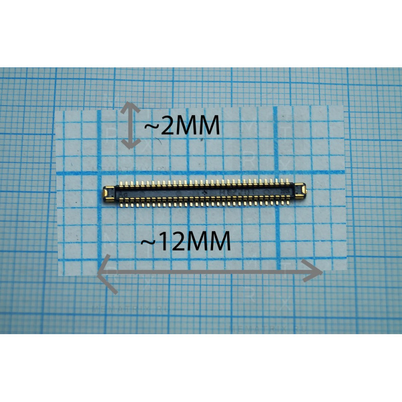 Коннектор межплатного шлейфа для Samsung Galaxy A50 (A505F) (64 pin)