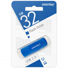 USB-флеш (USB 2.0) 32GB Smartbuy Easy Синий