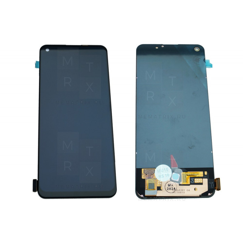Realme 8 Pro (RMX3081) тачскрин + экран (модуль) черный Amoled