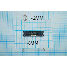 Коннектор межплатного шлейфа для Samsung Galaxy A11, M11 (A115F, M115F) (30 pin)