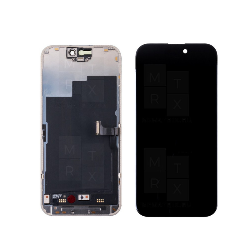 iPhone 15 Pro тачскрин + экран (модуль) черный OR 100%