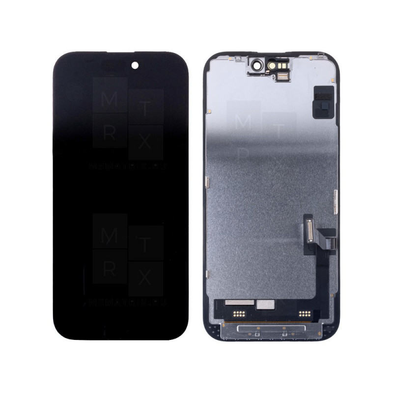 iPhone 15 тачскрин + экран (модуль) черный OR 100%
