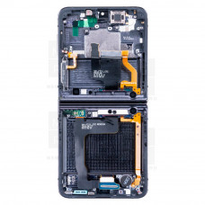 Samsung Galaxy Z Flip4 (F721B) модуль внутренний 6.7 Серый Оригинал с рамкой