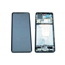 Xiaomi 12, 12X (2201123G, 2112123AG) экран + тачскрин (модуль) черный Оригинал с рамкой