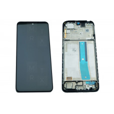 Xiaomi Redmi Note 12S (23030RAC7Y) экран + тачскрин (модуль) черный Оригинал с рамкой