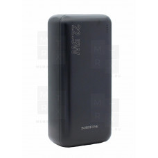 Внешний Аккумулятор (Power Bank) Borofone BJ38A 20000 mAh (22.5W, QC3.0, PD, 2USB, MicroUSB, Type-C, LED индикатор) Черный