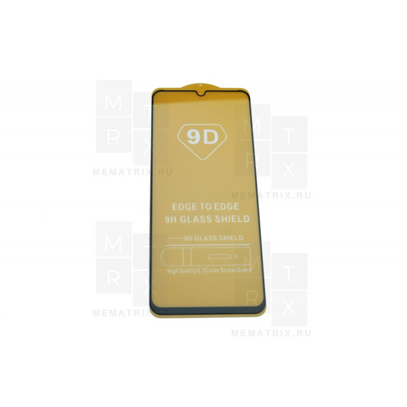 Защитное стекло (Полное покрытие) для Xiaomi Redmi 13C 4G, Poco C65 Черный
