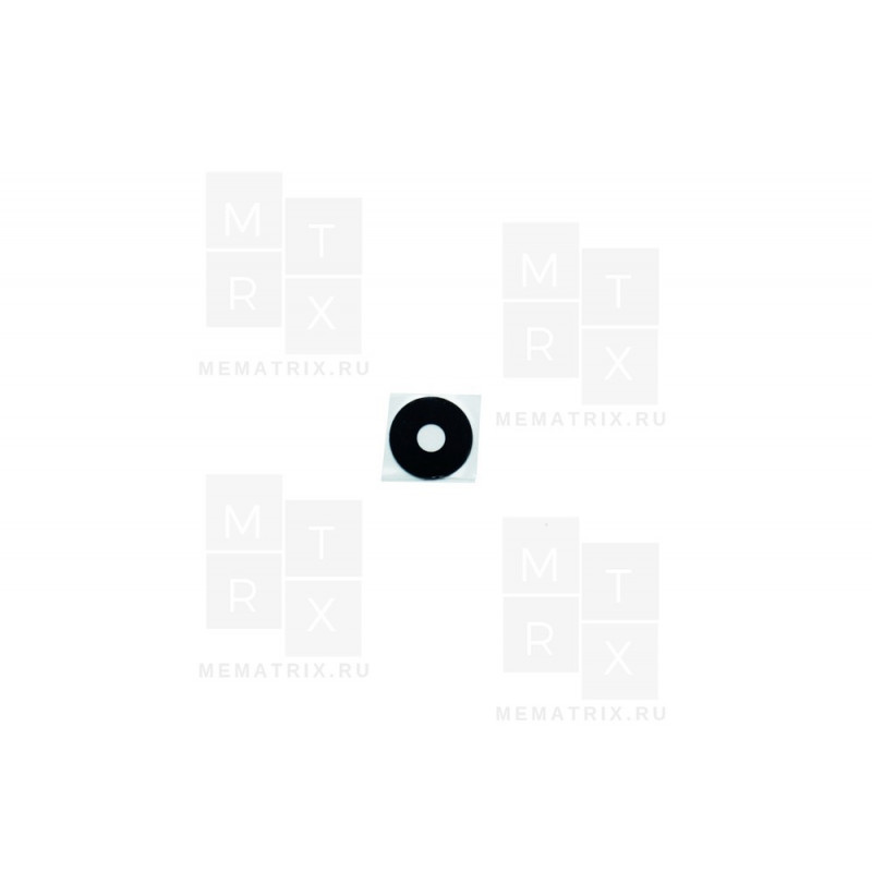 Стекло камеры для Xiaomi Redmi Note 12S (23030RAC7Y) (без рамки) Черный