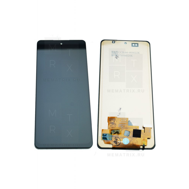 Samsung Galaxy A52, A52 5G, A52s 5G (A525F, A526B, A528B) тачскрин + экран (модуль) черный (In-Cell)