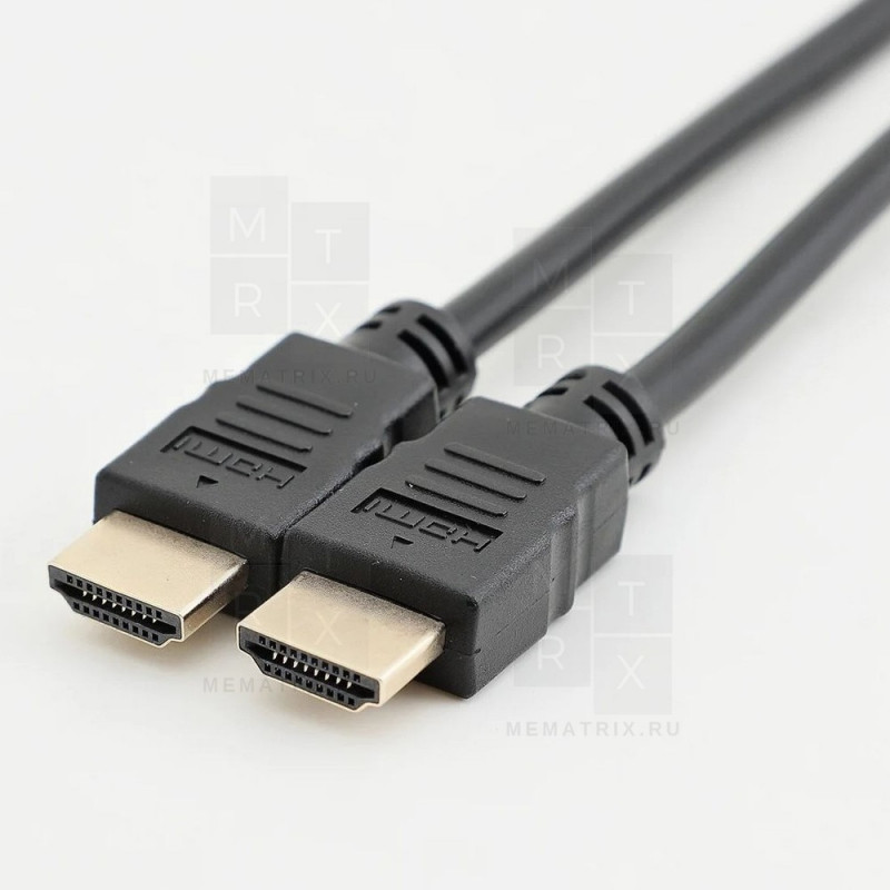 Кабель HDMI - HDMI GoPower (ver 1.4, 3 м) Черный