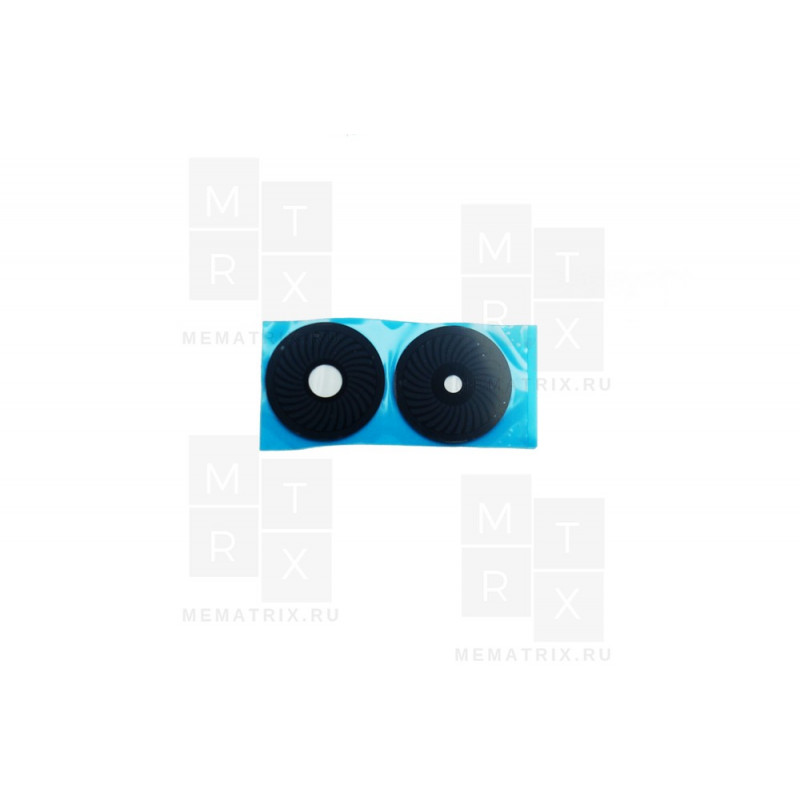 Стекло камеры для Huawei Nova 11i (MAO-LX9N) (комплект 2 шт.) Черный