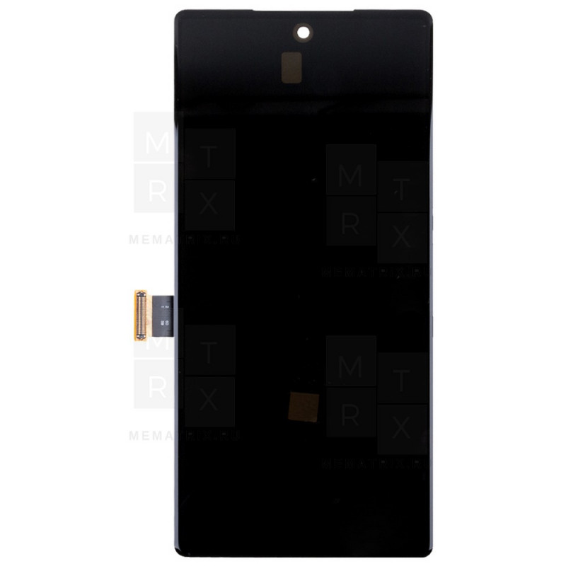 Google Pixel 6 тачскрин + экран (модуль) черный Оригинал