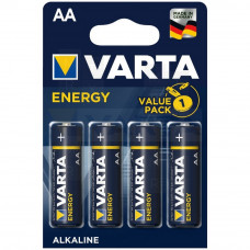 Батарейка AA LR6 Varta ENERGY 1.5V (4 шт. в блистере)(Щелочные)