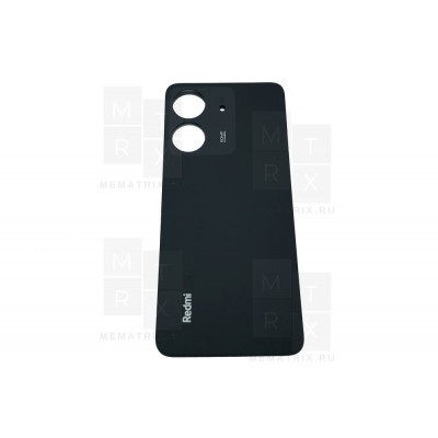 Задняя крышка для Xiaomi Redmi 13C 4G (23100RN82L) Черный