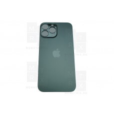 Задняя крышка iPhone 13 Pro MAX green (зеленая) с широким отверстием  Премиум AA