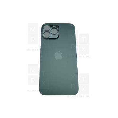 Задняя крышка iPhone 13 Pro MAX green (зеленая) с широким отверстием OR